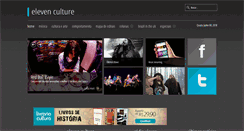 Desktop Screenshot of elevenculture.com