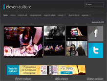 Tablet Screenshot of elevenculture.com